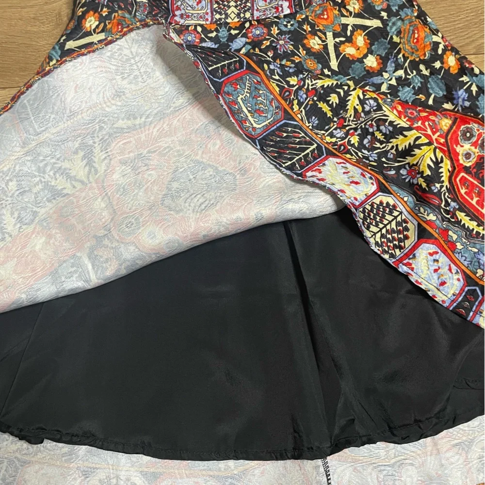 NWOT Vibrant Multicolor Sleeveless Mini Dress - Picture 11 of 15